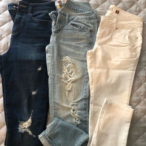 3 Pairs Skinny Jeans